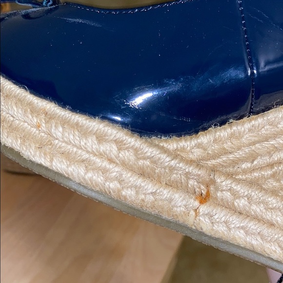 steve madden leather bow wedges - Picture 5 of 7